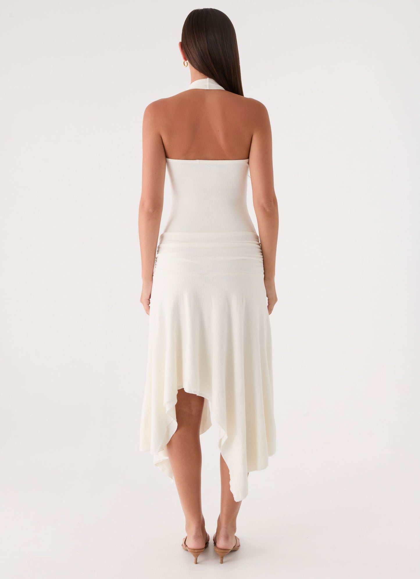 Alise Midi Dress - White
