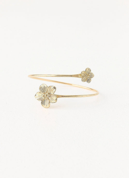 Blooming Love Arm Cuff - Gold