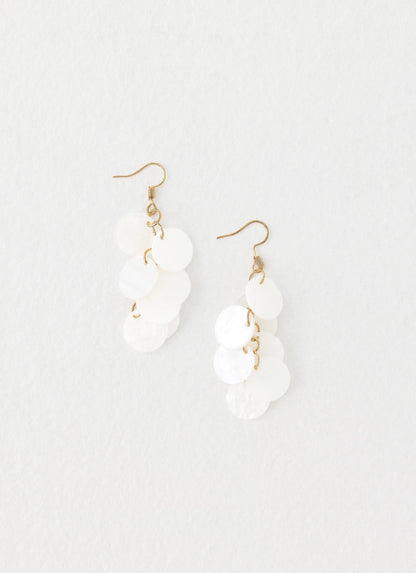 Cascade Earrings - Ivory