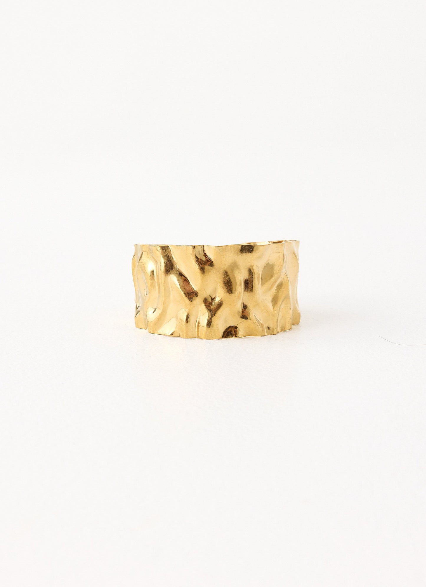 Daisy Drift Bangle - Gold