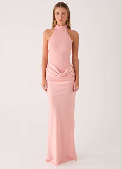 Kiyah Maxi Dress - Peach